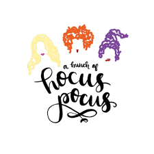 Hocus Pocus Design Svg Hocus Pocus Shirt Design Halloween Vinyl Hocus Pocus