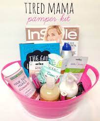 Moms deserve to be showered with gifts all year long, not just in the spring with the perfect mother's day gifts.while it's always nice to surprise her with a. Tired Mama Pamper Kit Celebrating Women S Health With Walgreens Mommy Like Whoa New Mommy Gifts Mommy Gift Gifts For Dad