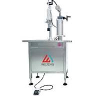 Customized BOV Bag On Valve Semi Automatic Aerosol Liquid Filling Machine