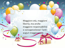 Frasi D Effetto Per Compleanno 18 Anni