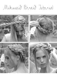 Milkmaid Braid Tutorial Kokay Braids For Short Hair Hair Styles Braided Hairstyles