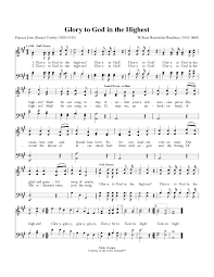 Glory to god is a christmas carol popular among american and canadian reformed churches that have dutch roots. The Cyber Hymnal 1830 Glory To God In The Highest Hymnary Org
