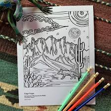 Coloring books, especially for adults have been trending lately, and if you're wanting to get into that trend i'm or you can use the pen tool to make your own vector line art, but that way is much more time consuming. West Elm Made A Free Printable Coloring Book For All Ages