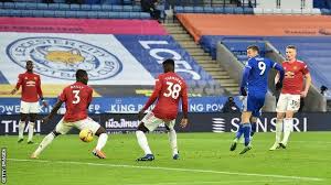 City were left ten points clear at the top of the table after caglar soyuncu's header ended united's hopes. Leicester City 2 2 Manchester United Foxes Earn A Late Point Bbc Sport