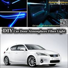 For Lexus Ct 200h F Interior Ambient Light Tuning Atmosphere Fiber Optic Band Lights Inside Door Panel Illumination Tuning Car Lights Inside Doors Lights