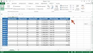 Excel druckt bei tabellen, die mehrere seiten umfassen, nicht automatisch auf jeder seite die überschriften über den spalten bzw. Excel Zeilen Und Spalten Festsetzen Fixieren Oder Einfrieren