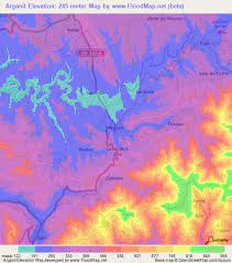 Lonely planet photos and videos. Elevation Of Arganil Portugal Elevation Map Topography Contour
