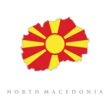 The national flag, arms and anthem of north macedonia are prescribed in article 5 of the constitution of the republic of north macedonia (text), adopted the diagonal sun rays have one edge matching the flag's diagonal, while the other edge reaches an imaginary circle with diameter 1/8 of the sun disk. 1 659 Macedonian Flag Vectors Royalty Free Vector Macedonian Flag Images Depositphotos