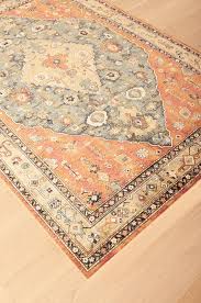 Light Blue And Orange Copper Rust Indian Pattern Rug Aqua Rug Rug Pattern Orange Copper