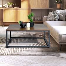 Then, think about the color of the base. Furniture R Mid Century Modern Square Coffee Table Overstock 31294231