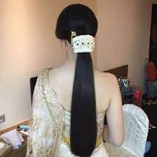58 Ideas Hair Wedding Thai Hairstyles Long Hair Wedding Styles Long Hair Styles Indian Bridal Hairstyles