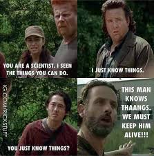 The Walking Dead Eugene Meme Google Search Walking Dead Funny The Walking Dead Fear The Walking Dead