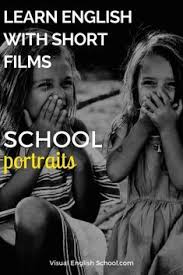 School Portraits Never Stop Smiling Visual English School Learn English With Short Films Learn English School Portraits Learning English For Kids