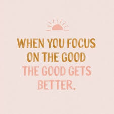 A Reminder For Today Lets Focus On The Good If You Missed Last Nights Post About Puras New Novembers Muse The Small Bu Words Quotes Words Motivational Quotes