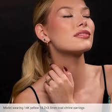 Accented Hoop Earrings