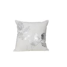2020 popular 1 trends in home & garden, furniture, home appliances, toys & hobbies with cushion for living room and 1. Light Living White And Silver Leaves Cushion