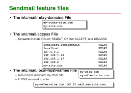 If a tries to send a mail to c using b, sendmail will deny the request by default to prevent spam. Ppt Configuring Linux Mail Servers Powerpoint Presentation Free Download Id 433569