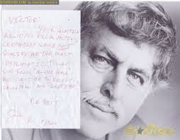 Jack Marks autograph collection entry at StarTiger