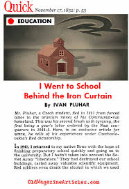 SOVIET PRISONER IVAN PLUHAR,USSR EDUCATION,SOVIET CZECHOSLOVAKIA ...