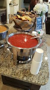 Open House Soup Bar Soup Bar Soup Party Ideas Wedding Food Menu