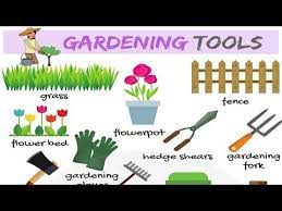 In The Garden Vocabulary In English Eslbuzz Learning English In 2021 Garden Tools Gardening Tools Names English Vocabulary