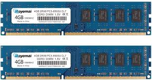 4.6 out of 5 stars. 8gb Kit Ddr3 8500 1066mhz Pc3 8500u Ram Ddr3 2rx8 Amazon De Computer Zubehor