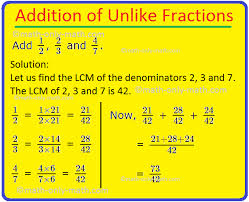 We did not find results for: Addition Of Unlike Fractions Adding Fractions With Different Denomin