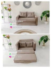 Sofa l ini terdiri dari 1 sofa 3 seater besar + 1 stool besar + meja. Sofa Bed Lipatan Santai Pas Untuk Depan Ruang Tv Cm04 Mebel 816233883
