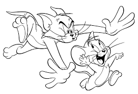 coloriage de tom et jerry a imprimer pour enfants coloriages monstres yugioh
