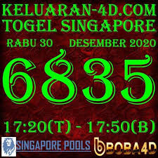 Getboba4d Prediksi Togel Singapore 31 Desember 2020 S D 1 Januari 2021 Pemerintah