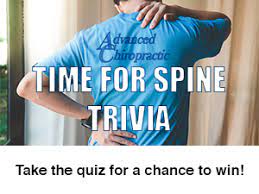 Challenge them to a trivia party! Advanced Chiropractic Trivia Quiz Shaw Local