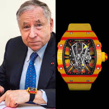 Jean Todt con un Richard Mille RM 27-03 Tourbillon Rafa Nadal Editor in  Ultra-lightweight Quartz 🔥 Limited edition of 50 Pieces 💲 750,000.00💸