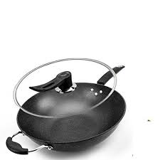 Frying Pans Nonstick Grill Deep Saute Pan With Lid Multi Functional Cookware Hard Anodized Aluminum Nonstick Cookware 12 6 Inch Nonstick Cookware Pans Cookware