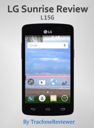 Es súper rápido y fácil. Tracfonereviewer Lg Sunrise L15g Tracfone Android Review