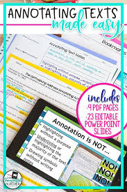 Annotating Text Nonfiction Step By Step Text Annotation Close Reading Reading Instruction English Teacher High School Teaching Middle School