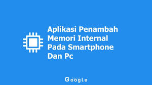 Sehingga apabila ada proses yang tak bisa dihandle ram maka. Beberapa Aplikasi Penambah Memori Internal Pada Smartphone Dan Pc Santri Google