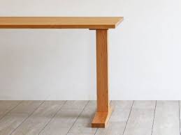 ブラックチェリー 二本脚脚無垢ダイニングテーブル d 132 ダイニングテーブル専門店 木蔵 ダイニングテーブル 無垢 テーブル ダイニング テーブル