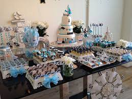 Celebrating this milestone with your family and friends will help you remember this day for many years to come. Nautical Theme Dessert Table For 1st Birthday Party Boy First Birthday 1st Birthday Parties First Birthdays