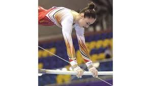 During the uneven bars final melnikova performed a clean routine and earned a score of 14.733, finishing fourth behind nina derwael of belgium, becky downie of great britain, and lee. Qatar Derwael Tops Qualification In Her First Event Of The Menafn Com