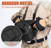 FEIWOOD GEAR Göğüs Paketi Taktik Göğüs Çantası Gizli Tabanca ...