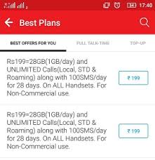 Airtel Prepaid Unlimited Plans 2019 Latest Airtel Prepaid