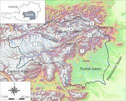 Syria from mapcarta, the open map. Topographic Map Derived From A Digital Elevation Model Of Styria With Download Scientific Diagram