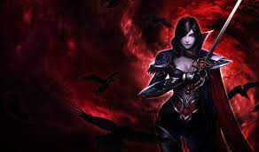 Fiora Nightraven Skin League Of Legends League Of Legends Rp Legend Images