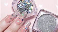✨How To Use Loose Glitter (How To Apply Fine & Chunky Glitter On ...
