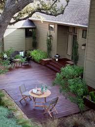 One of the best ways to make a small backyard patio feel more inviting is to have plenty of tall trees, leafy plants and flowers all around it. 30 Impressive Patio Design Ideas Small Backyard Decks Deck Designs Backyard Decks Backyard