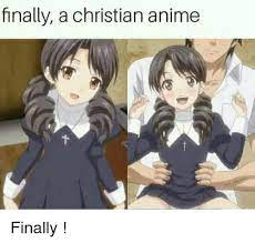 Find and save images from the matching pfps collection by dani (octoomy) on we heart it, your everyday app to get lost in what you love. Finally A Christian Anime Anime Meme On Me Me