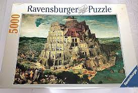 Us orders of $35+ from any participating shop now ship free. Ravensburger 5000 Piece Jigsaw Puzzle Tower Of Babel By Brueghel The Elder Ravensburger Tower Of Babel Ravensburger Puzzle 5000