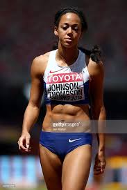 Having defied logic to even reach the olympics, her terrible loss is cruel. Katarina Johnson Thompson Of Great Britain Looks On After Competing Female Athletes Katarina Johnson Thompson Johnson Thompson