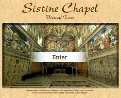 Sistine Chapel 3d Tour Take A Virtual Tour Of The Sistine Chapel Sistine Chapel Virtual Tour Virtual Field Trips