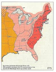 The Importance Of The Proclamation Of 1763 Map Southern Colonies History Geography